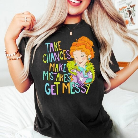 Unbranded Tops - Take Chances Make Mistakes Get Messy Shirt, Miss Frizzle Shirt